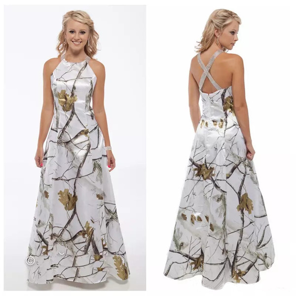 Custom Camo Wedding Dress Cheap Sweep Train Criss Cross Back Bridal Gowns Beaded Custom Made Vestidos De Mariage