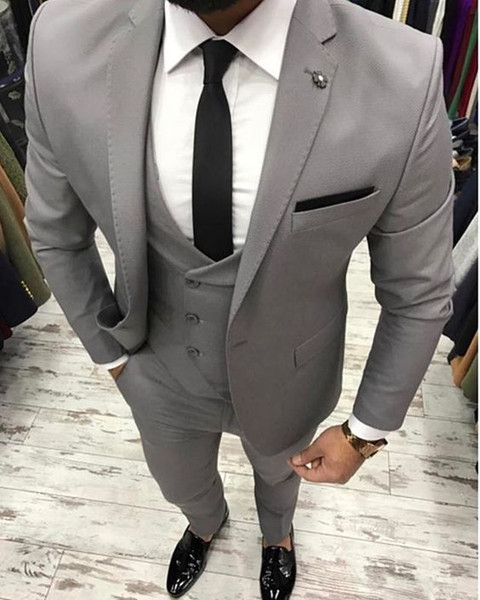 Men Suits Wedding Costom Made Man Tuxedo Groom Wear Bridegrom Groomsmen Blazer Jacket Best Men Prom Wear 3 Pieces
