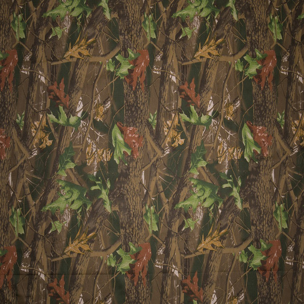 Material Camo Fabric by the Yard Cotton Hardwoods Green Leaves Twill Camouflage Digital Cloth for Military Fan 5ft Width P318