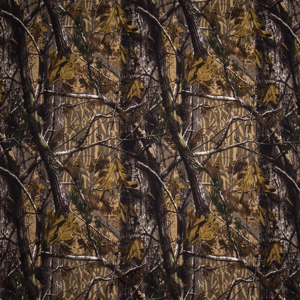 Camo Material Fabric by the Yard Cotton Hardwoods Leaves Twill Camouflage Digital Cloth for Military Fan 5ft Width P315