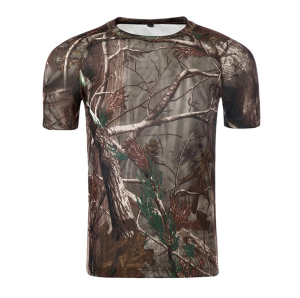 Army fan camouflage T-shirt men's Wedding Wear men's short-sleeved T-shirts casual outdoor sports shirt groomsmen camo shirt