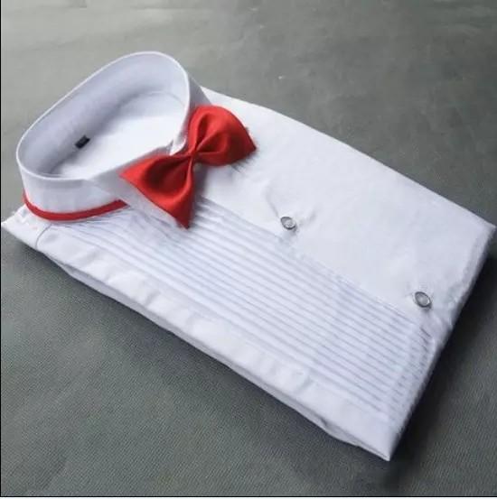 Best Popular White Cotton Kid Long Sleeve Shirt Boy Wear Prom Shirt Formal Tuxedo Child White Shirt NO 01