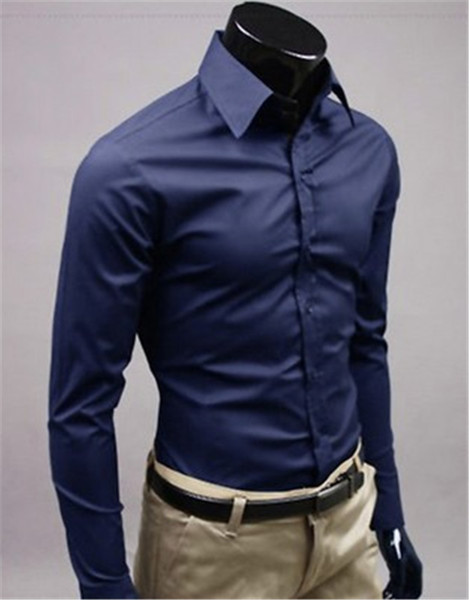 New Fashion Brand Nvry blue Groom Shirts Long Sleeve Shirt Men Slim Design Formal Casual Male Dress Shirt Size M-5XL (C8002)