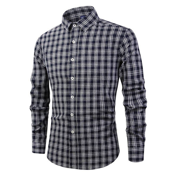 New wedding men's shirt dress men's long-sleeved solid color shirt swallow collar dance party red groom master dress