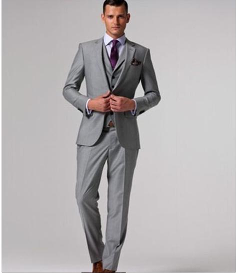 Wholesale-Morning Suit Wedding Jaquetas Masculina 2015 Fashion Groom Suits Single Breasted Blazer For Men Custom Size