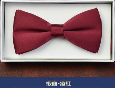 Groom Ties wedding Accessories groom engraved British Korean version of the shirt bow tie Elegant Men bow tie important Event Goods