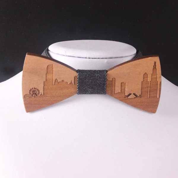 wedding bow ties wood bow tie for men groom ties wooden neck ties men fashion accessories for formal suit