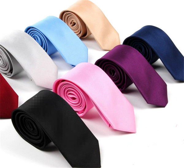 2016 British Made Men's Ties Wedding Ties And Hankies Made From Imported Italian Satin Pure Color Business Leisure Tie Silk Ties Neck Ties
