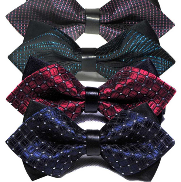 Men's dress groom bow tie wedding groomsmen version of the bow new tide goods Tie Butterfly Knot Men's Accessories Wedding Party Banquet Clu