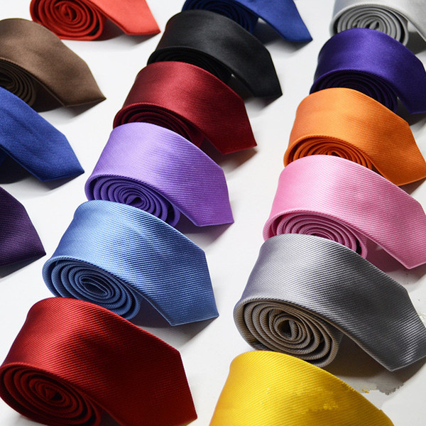 16 Colors Available Men Classic Ties Solid Formal Woven Formal Business Men's Tie Necktie Man Wedding Casual Business Neck Ties