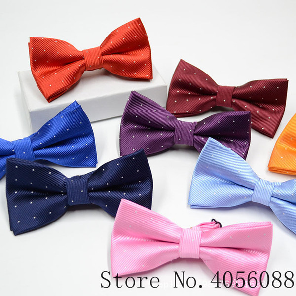 Men's Bow Tie Paisley Bowtie Business Wedding Bowknot Dot Blue And Black Bow Ties For Groom Party Accessories Many Style Bowtie