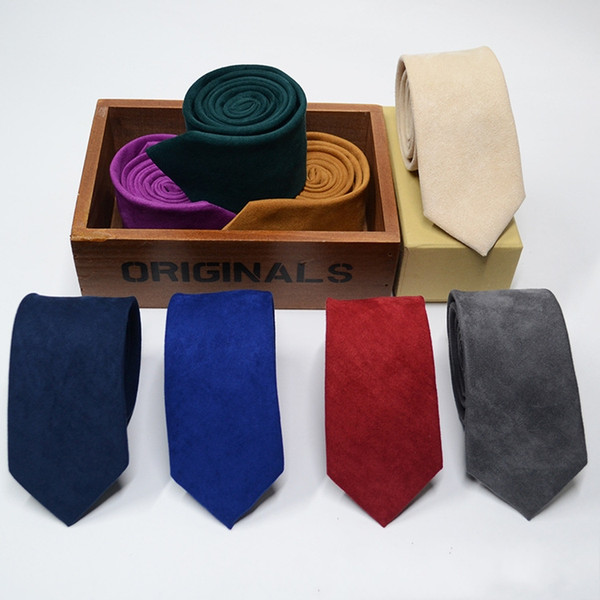 2019 New Luxury Designer Tie Brand Wool Ties Mulberry Wool Men's Business Jacquard Business Men's Narrow 6 cm Full Wool Tie