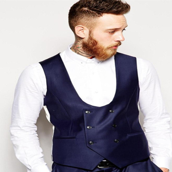 Yellow Double Breasted Wedding Waistcoat Mens Vests Slim Fit Latest Design Fashion Best Men British Style Men Vests CY015