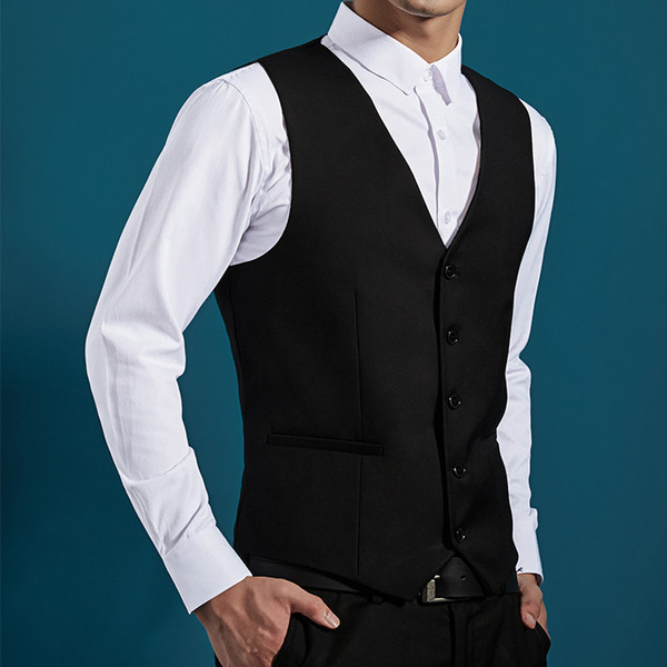 Mens Suit Vest Vest Autumn Groomsmen Suits brother zhuang Clothing Groom Wedding Dress Casual Suit Vest