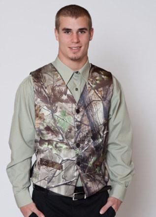 New 2019 Camo Printed Groom Vests Wedding Vests Realtree Spring Camouflage Slim Fit Mens Vests Custom Made Plus Size