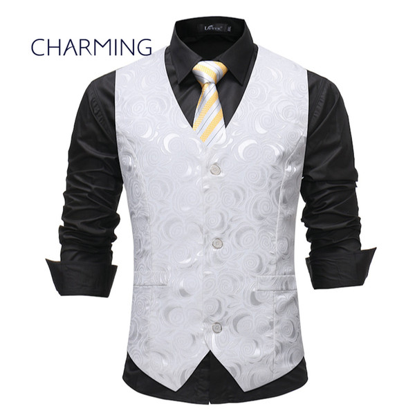 Mens fashion vest Fashion jacquard fabric design cool men vests Mens fitted vests Mens vest jacket