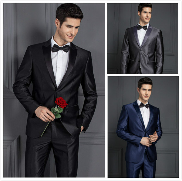 Men Groom Wedding Suit Slim fit Formal Men Suit Latest Coat Pant Designs Fashion Dress Luxury Tuxedo Men Blazers 2 Pieces