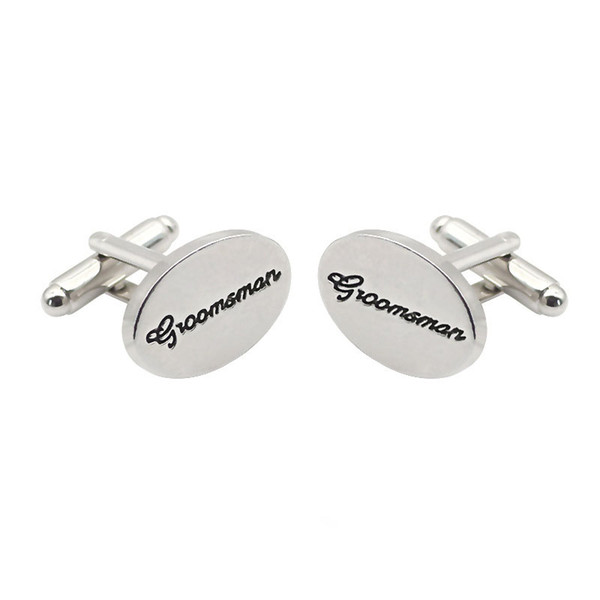 New Coming Asymmetrical Groom Accessories Cuff Buttons Wedding Gift Alloy Shirt Buttons High Quality 