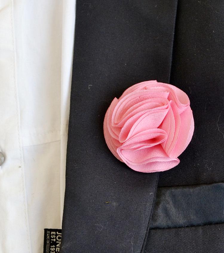Artificial silk flowers 5 cm Rose flower Corsages Handmade Groom's Boutonniere For Wedding 12 color available 10pcs/lot