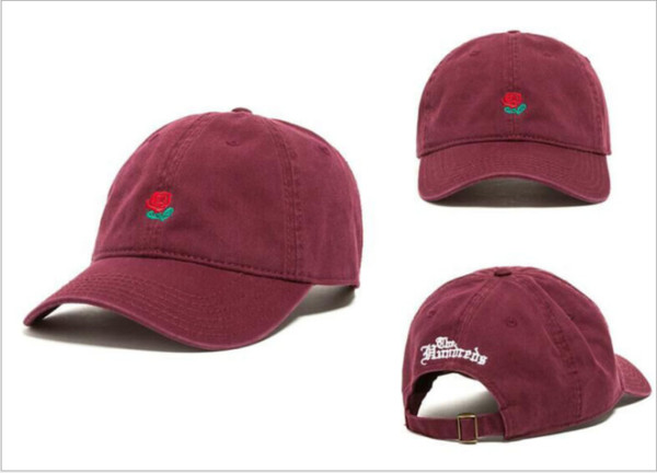 Exclusive Rose Patern Men And Women Baseball Caps For Outdoor Sports Snapbacks Custom Made Brand Hats Adjustable Golf Baseball Hat