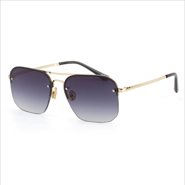 High Quality Popular Sunglasses 7 Colours For Men UV Protection Lens Square Full Frame Plated Frame Come With Package
