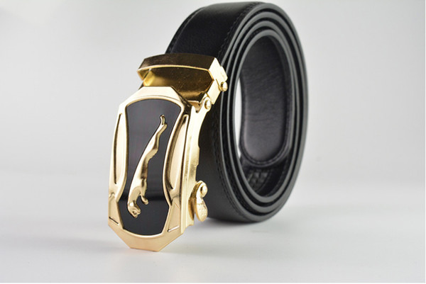 Modern Men's leather belt automatic buckle strap for Business casual Waist Strap Belt Waistband 1 design For wedding Occassion