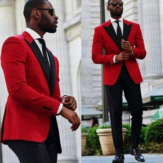 Cheap And Fine One Button Groomsmen Peak Lapel Groom Tuxedos Men Suits Wedding/Prom/Dinner Best Man Blazer(Jacket+Pants+Tie) A120