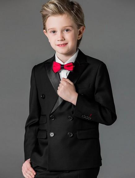 2019 Cheap Boys Tuxedo Beautiful Boys Dinner Suits Boys Formal Suits Tuxedo for Kids Tuxedo(Jacket+Pants+Tie+Vest) A06