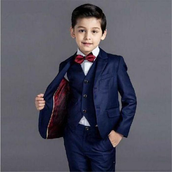 Wedding Boys Suits 3 Piece Wedding Prom Dinner tuxedos Party Formal Handsome Suit Bespoke New Style