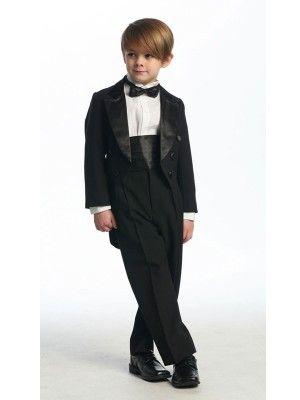 Custom Made Boy's Formal Occasion Suits Children Wedding/Birthday/Prom Suit Boys Tuxedos(Jacket+Pants+Bow+Shirt+Girdle)