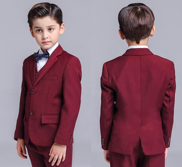 Spring/Summer New Boys Small Suits 3 Pieces/Jackets,Pants,Vests Four-piece Boys Dresses/More Styles Shop Selection