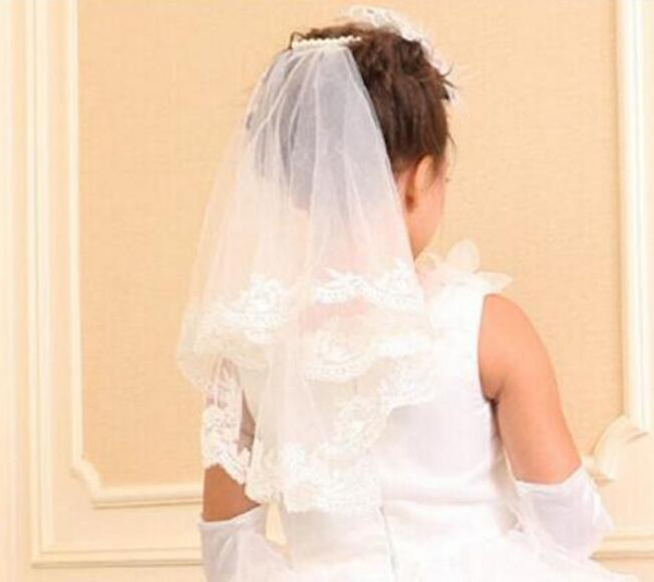 #V001 New Twig&Honeys Imitation Tulle Bridal Veil in Stock Vintage Custom Size Wedding Accessories Flower Girl Veil