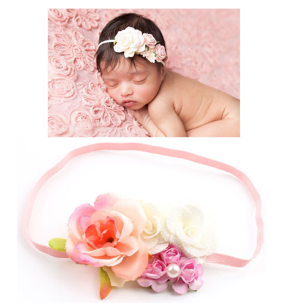 HairBands Floral For Girls 2018 Hot Selling Kids Headband Baby Girls Flower Headband Newborn Hairband Flower Headbands