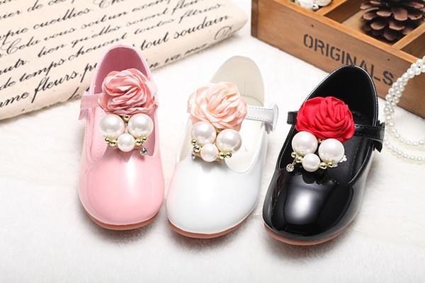Hot selling new shoes girl pearl diamond shoes fashion shoe shoes accessories children ornament 