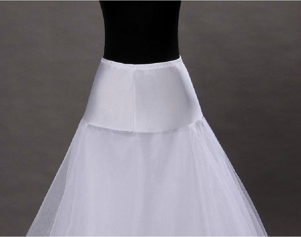 2018 New Arrives 100% High Quality A Line Tulle Wedding Bridal Petticoat Underskirt Crinolines for Wedding Dress