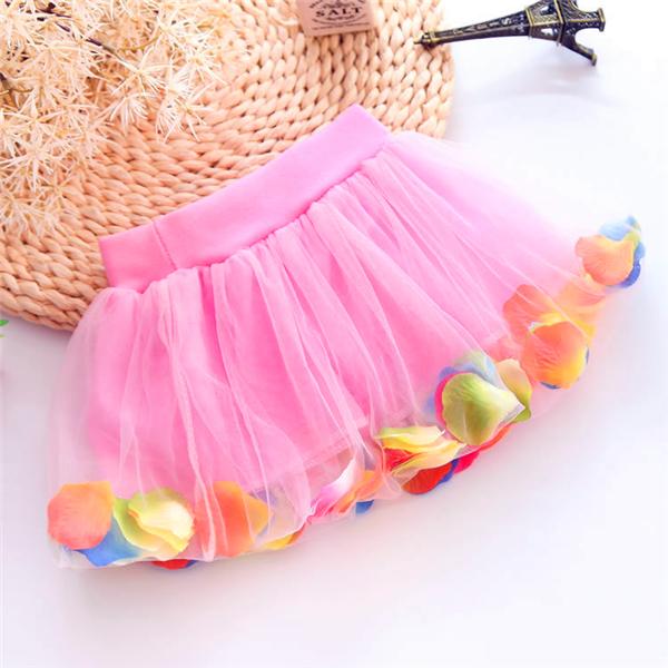 Pettiskirt Girls Floral Tutu Lace Dress Baby Cute Baby Girl Kid Chiffon Fluffy Tutu Dance Party Christmas Pettiskirt 0-10Y