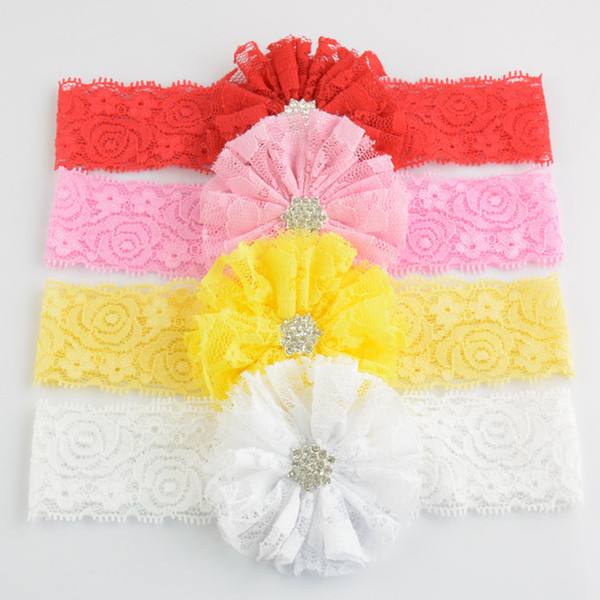 Baby Girls Headbands Mix flower babies Headbands Infant Toddler Hair Band Accessories Head Piece Hair Accessories Headwear