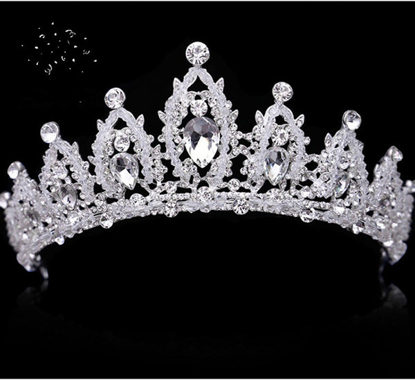 2019 New Bridal Wreath Pearl Headpieces Seaside Jewelry Wedding Accessories Garland Girl Children's Crown Headpieces