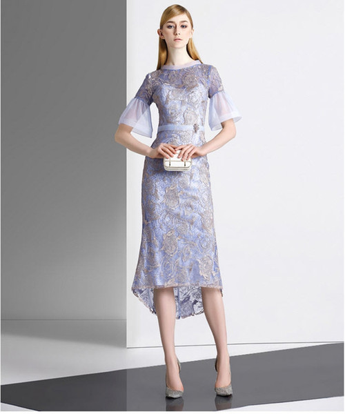 Formal Evening Dresses Vintage Light Luxurious Celebrity Dresses Elegant Occasion Dresses Abbigliamento Formale Abito Cocktail 2016