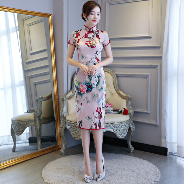 Shanghai Story Chinese Qipao Dress Top Quality Chinese style Cheongsam Oriental dress Women's Vintage Dresses