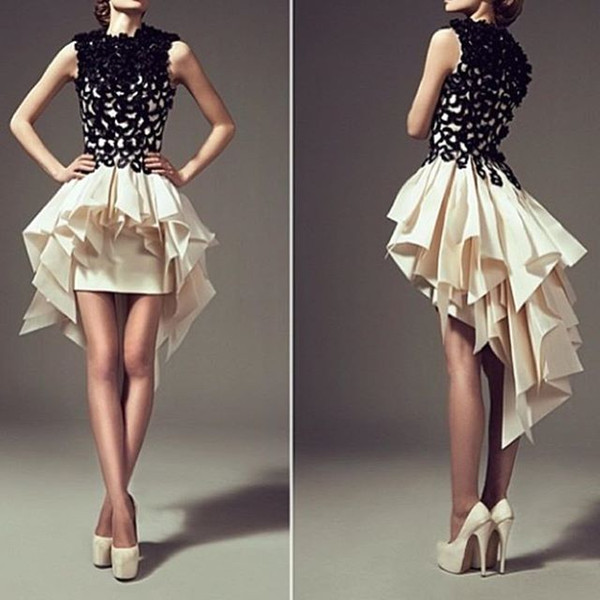 Sleeveless Black Cocktail Dresses With Short Sleeve Prom A-line Cocktail Dress Homecoming Queen Dress Gowns