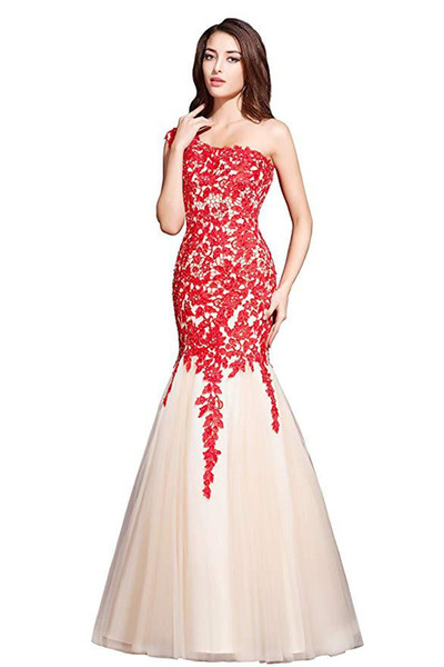 Abiye Elbise Long Mermaid Evening Dresses with Appliques Bling Evening Gowns Floor Length Prom Dress