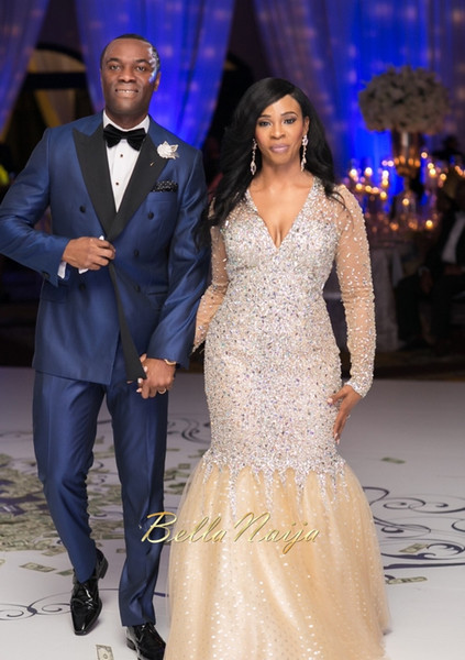 Long Sleeves Champagne Evening Dresses V Neck Crystal Beading Mermaid Plus Size Ankara Arabic African Prom Party Pageant Gowns Vestidos