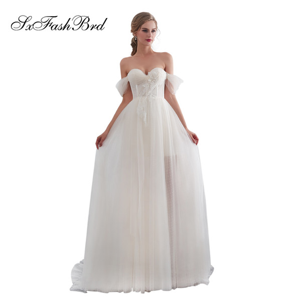 Elegant Dress Appliques Appliques Sweetheart Short Sleeves A Line Tulle Long Party Formal Evening Dresses Women Prom Dress Gowns