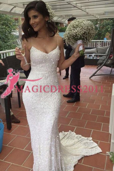 Prom Dress Evening Wear Sexy Sheath Floor Length Evening Gowns Mermaid Party Dress African Dubai Spaghetti straps Prom Dresses