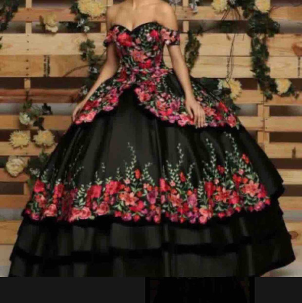 Romantic Off The Shoulder Evening Dresses Print 3D Flowers Appliques A Line Tiered Skirts Formal Occasion Prom Party Dresses Custom Mad