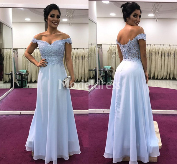 Lace Mermaid Long Evening Dresses Off Shoulder Chiffon Floor Length Backless Formal Prom Party Gown Elegant Loose Stylish Vestidos De Fiesta