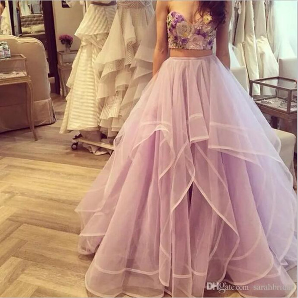 New prom skirt dresses party A-line Plus Evening Dresses dress Sexy floor length only one skirt layers Plus size