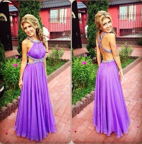 Sexy Criss Cross Straps Back Prom Dresses Jewel A Line Floor Train with Beaded Party Queen Homecoming Evening Gowns DTJ