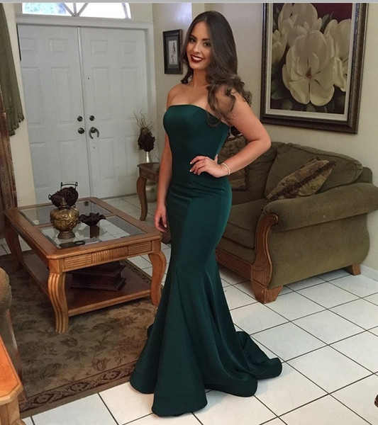 Custom Made Satin Mermaid Prom Dresses Bateau Off the Shoulder Sleeveless Backless Sweep Train Sexy Formal Dresses Party Evening Gowns